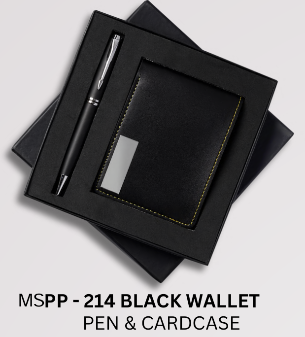 2-in-1 Wallet & Pen - Elegant Combo